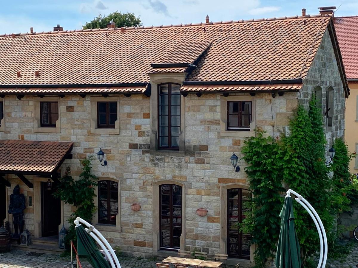 Fewo Waffenkammer Im Rittergut Leppersdorf Bei Dresden Fuer 7 Personen Exteriör bild